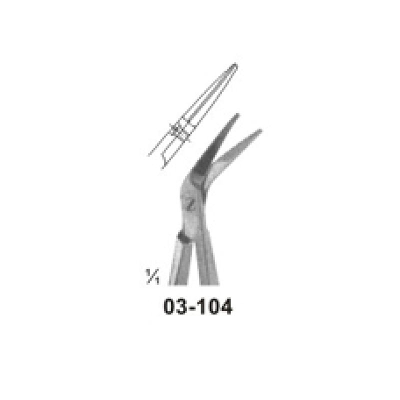 Scissor Type Spring Micro Scissors (Spring Type )with Flat Handles – World Care